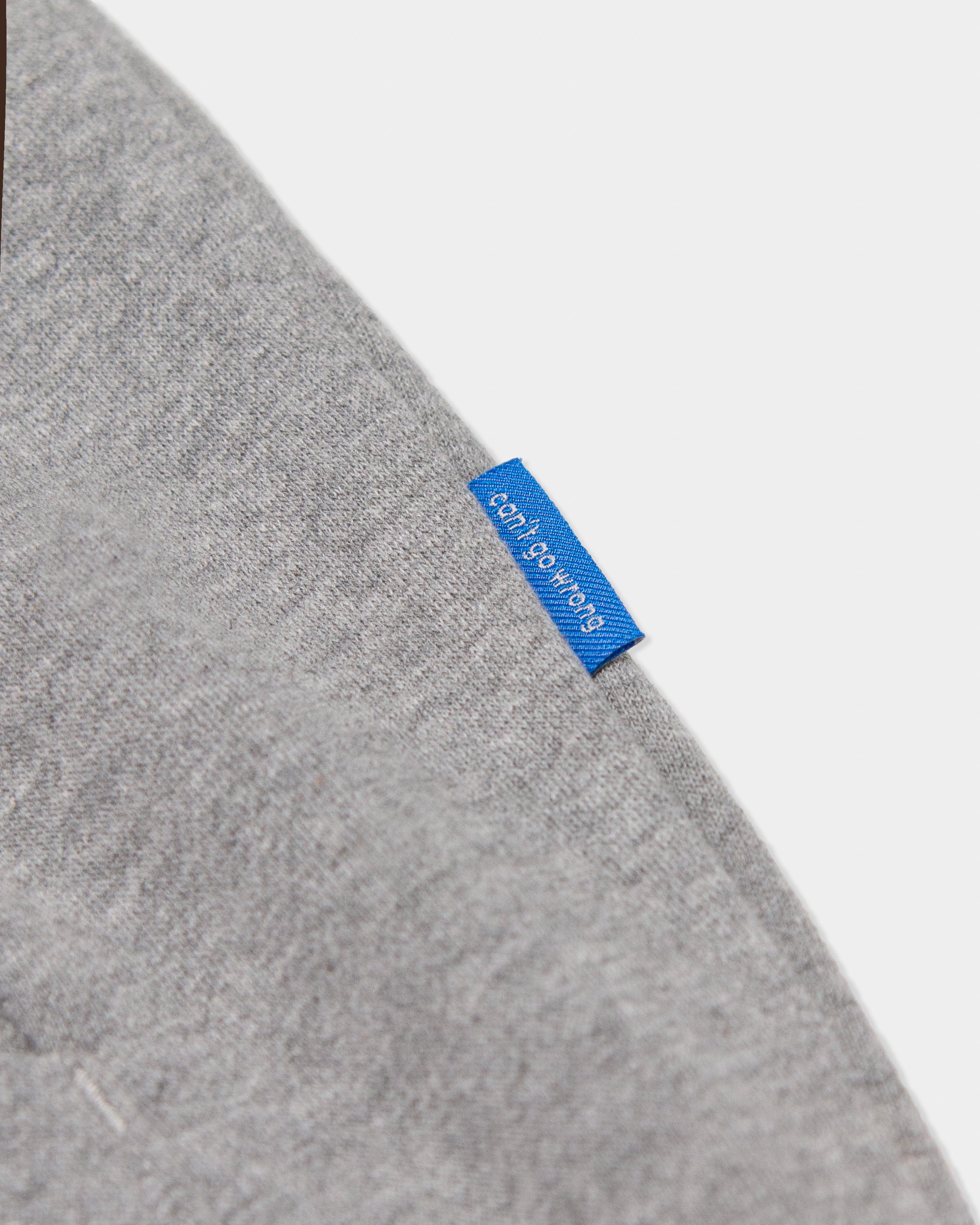 Blank Hoodie - Grey Marle