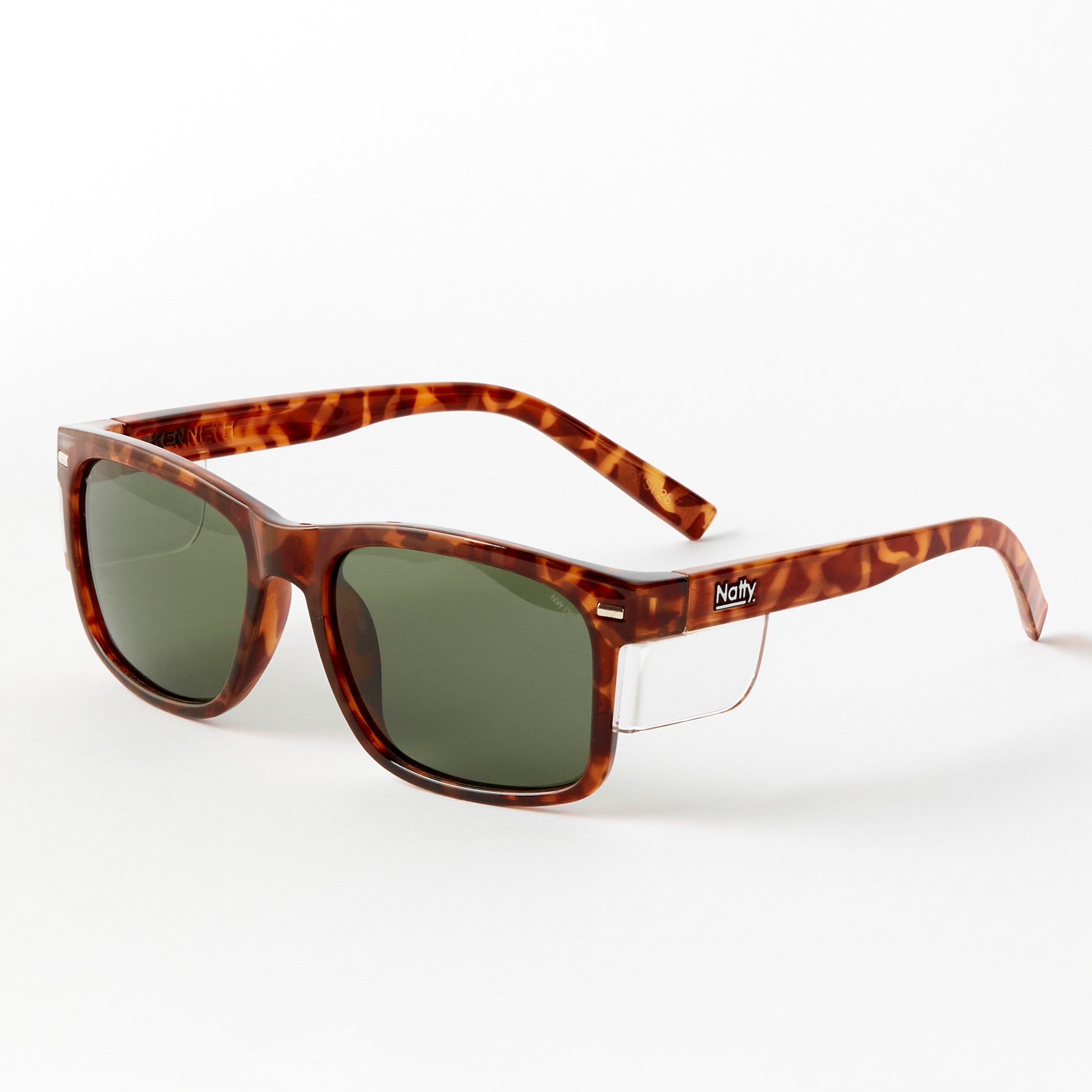 Kenneth Vintage Tortoise Polarised Safety Glasses