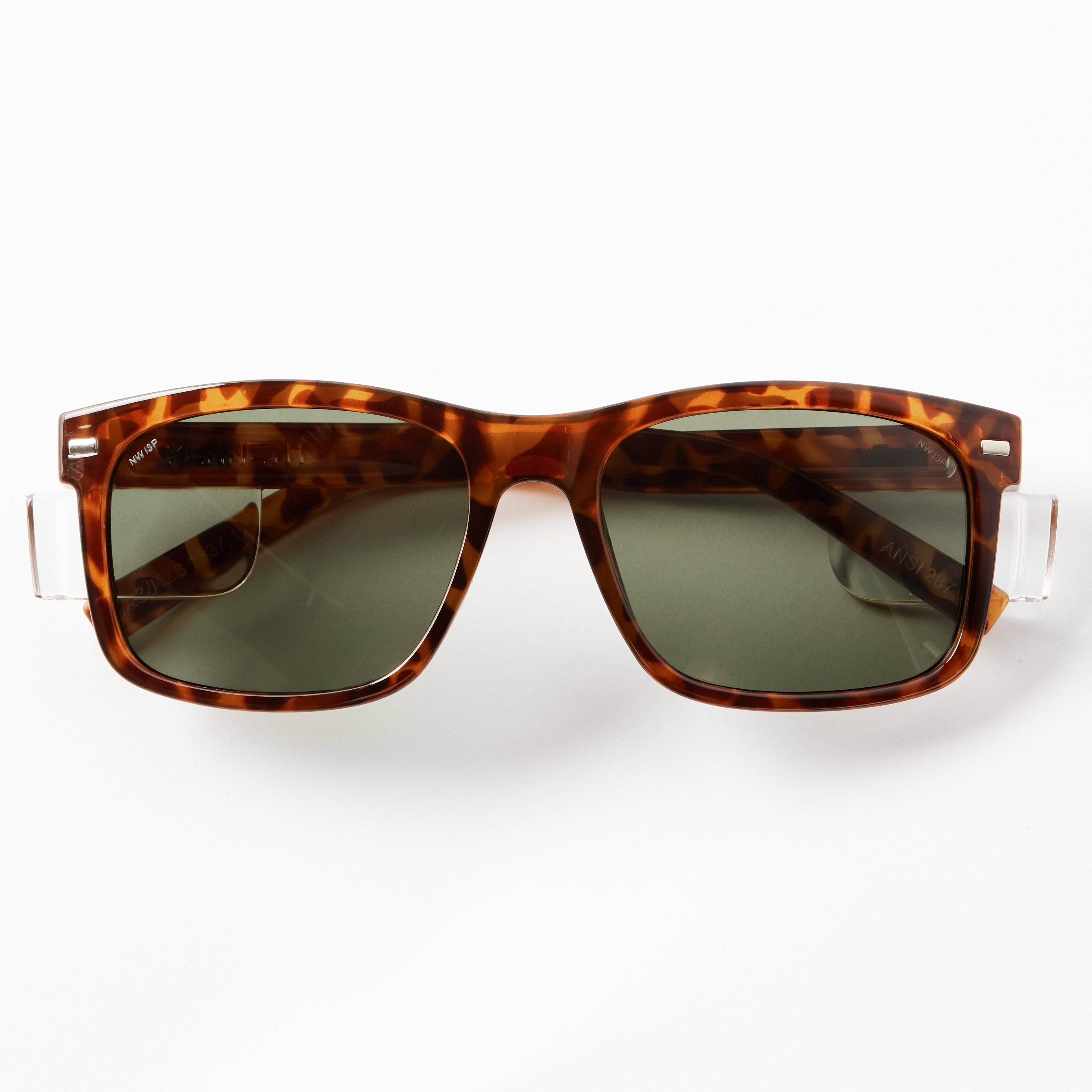Kenneth Vintage Tortoise Frame Prescription Safety Glasses