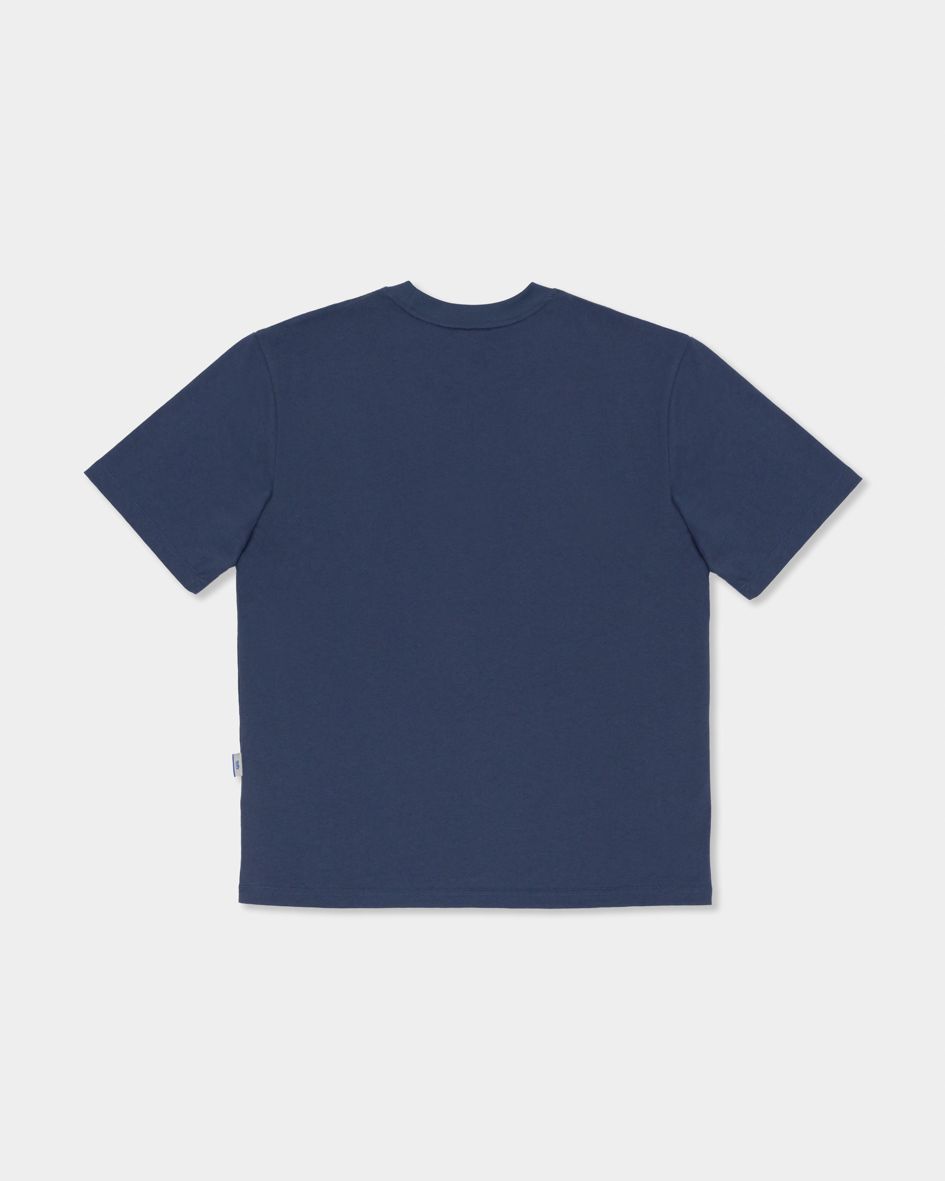 Men's Signature Tee - Steel Blue