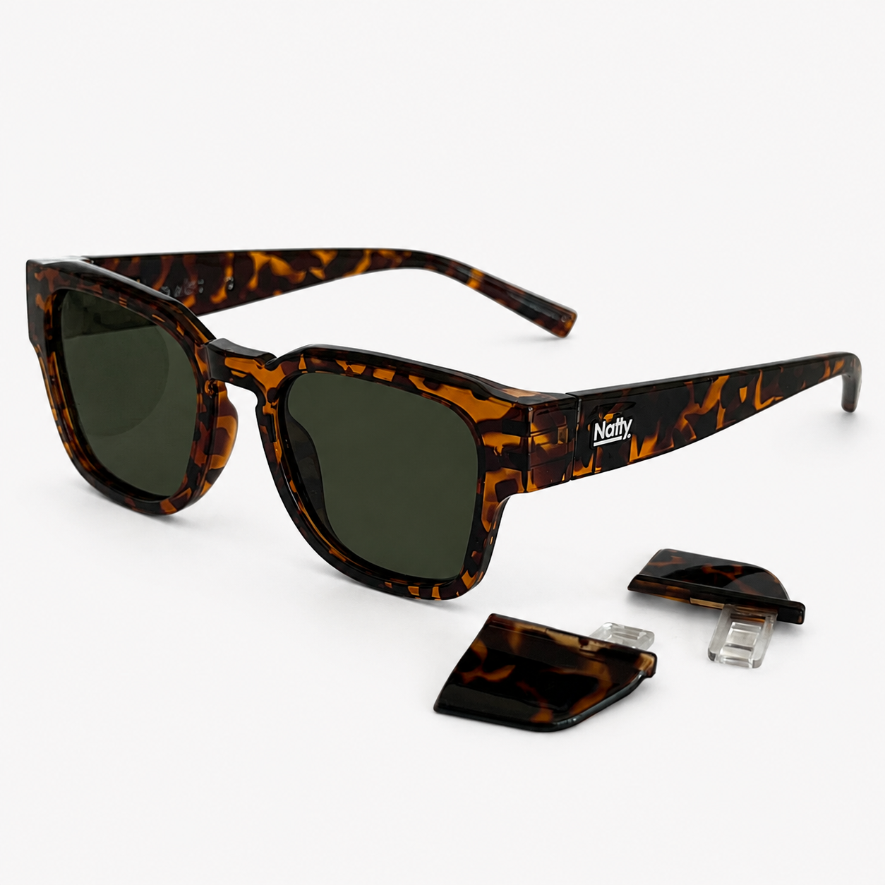 Franks Vintage Tortoise / G15 Polarised Safety Glasses