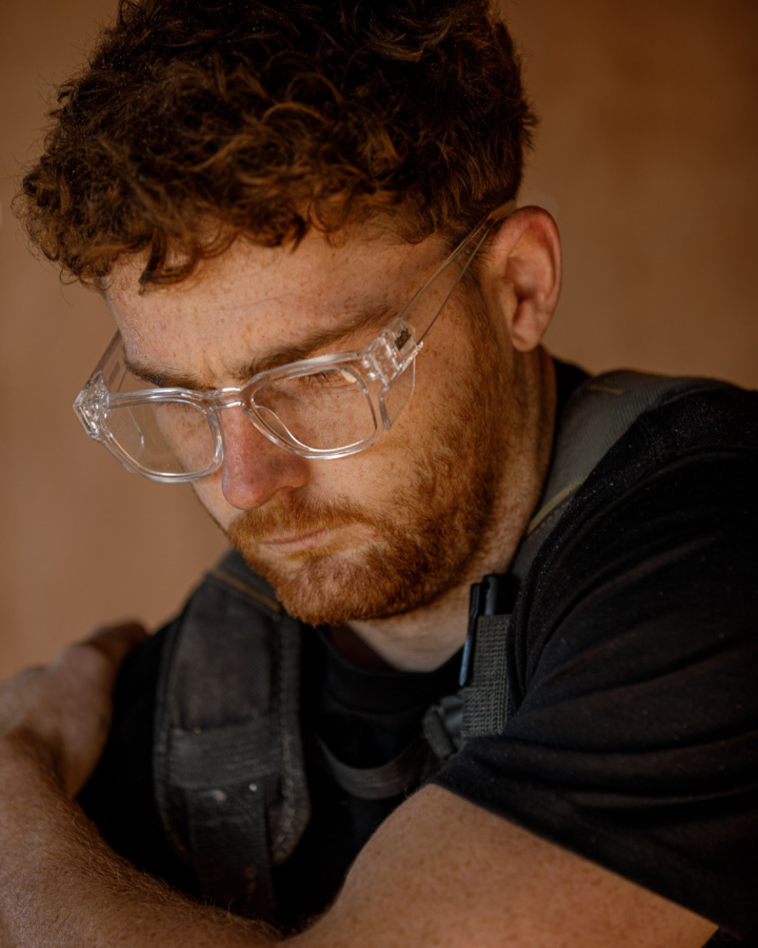 Franks Clear Frame / Clear Lens Safety Glasses