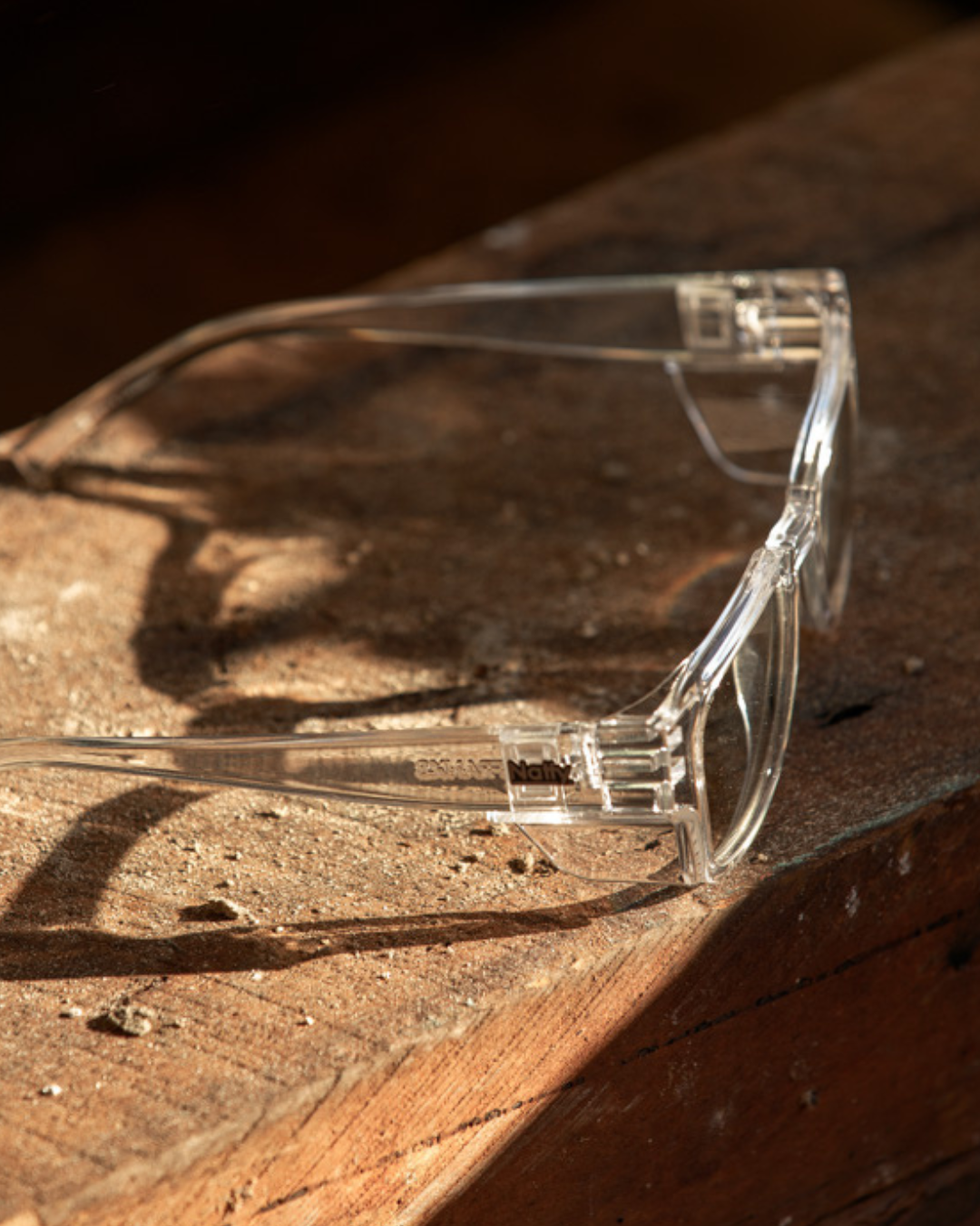 Franks Clear Frame / Clear Lens Safety Glasses