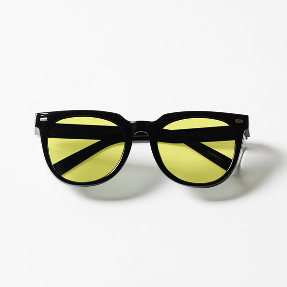 Roys Black Frame / Yellow Lens Polarised Safety Glasses