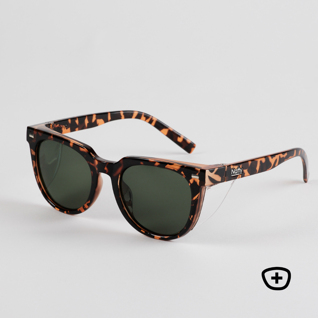 Roys Vintage Tortoise Frame Prescription Safety Glasses