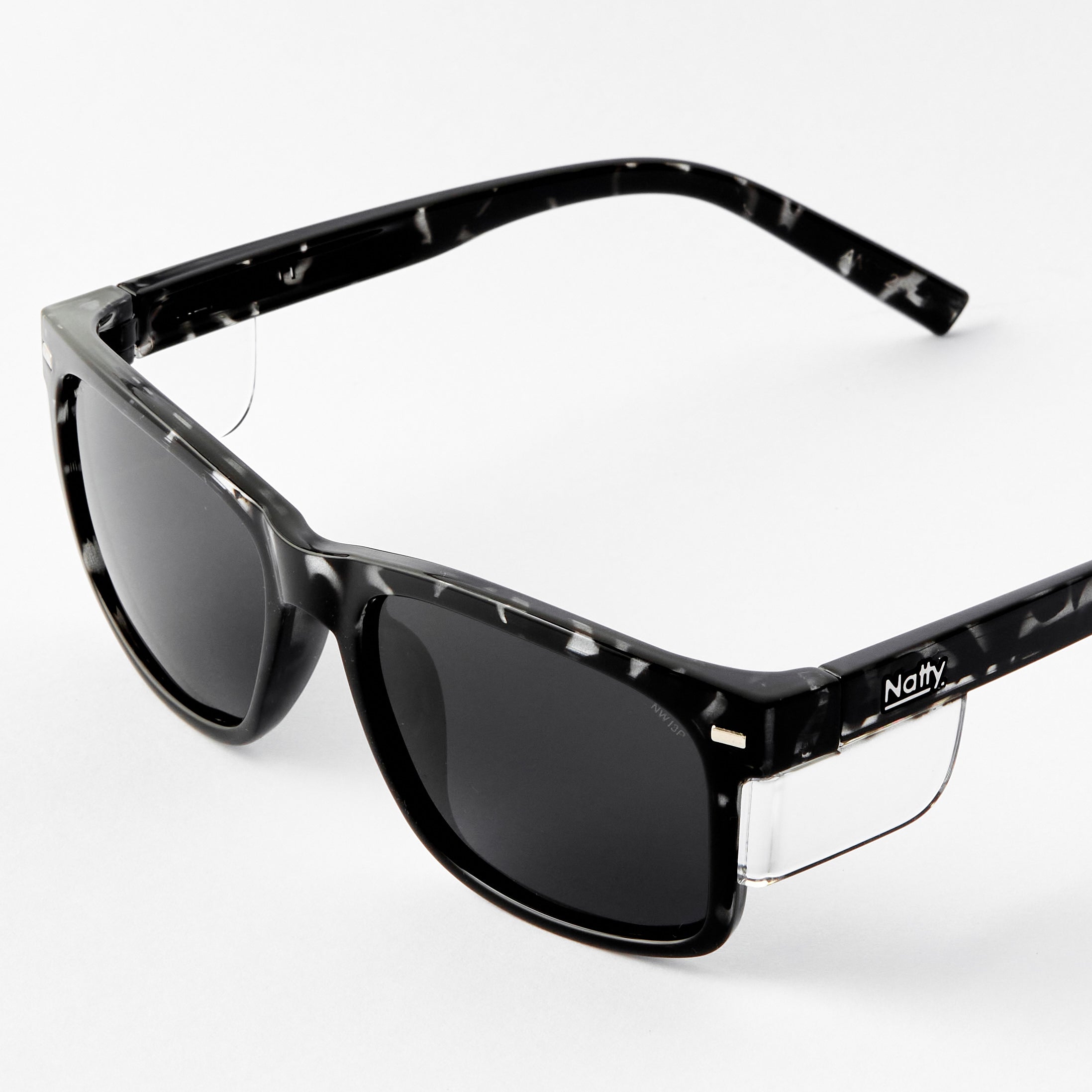 Kenneth Black Tortoise Polarised Safety Glasses