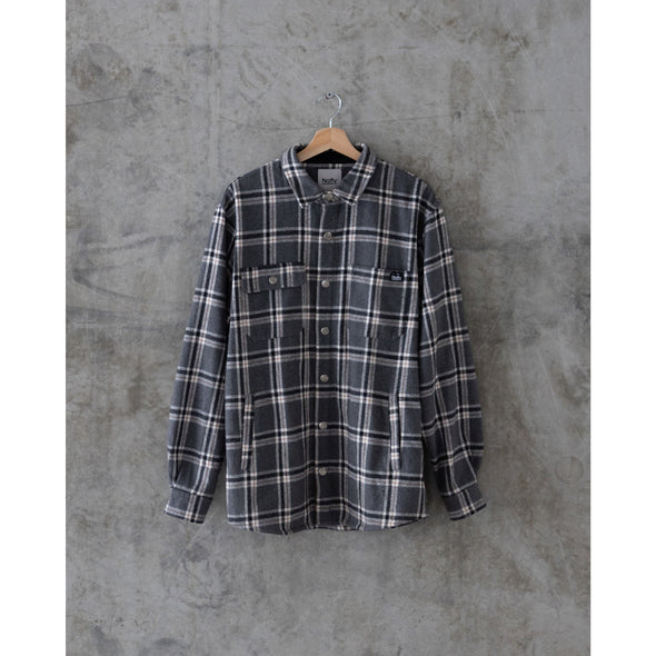 WAREHOUSE SALE: Gray Flannel Shirt/Jacket - Women's