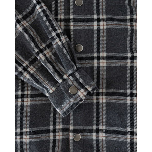 Gray Flannel Shirt/Jacket - Men's