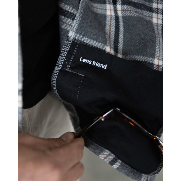 WAREHOUSE SALE: Gray Flannel Shirt/Jacket - Women's
