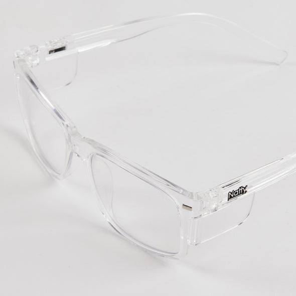 Kenneth Clear Frame / Clear Lens Safety Glasses