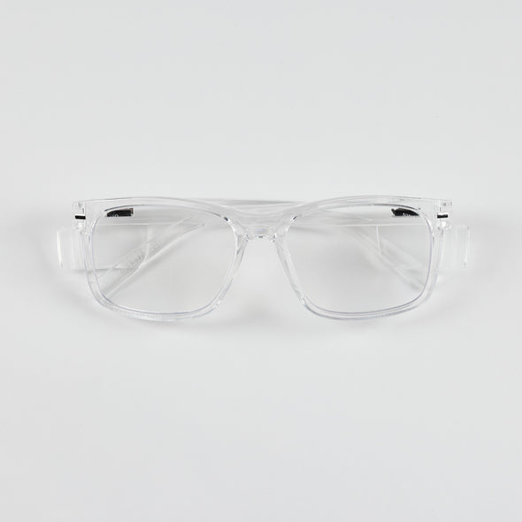 Kenneth Clear Frame / Clear Lens Safety Glasses