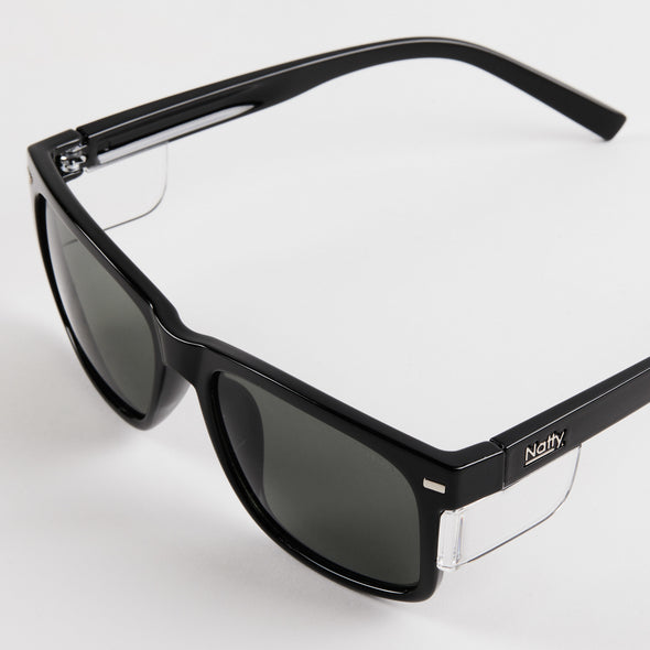 Kenneth Black Polarised Safety Glasses