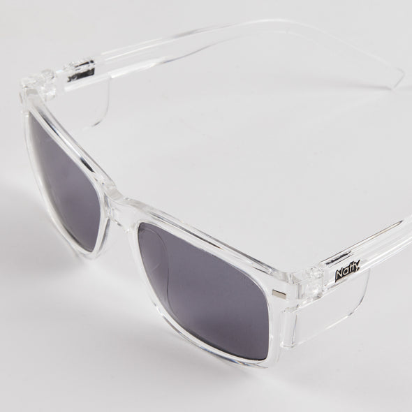 Kenneth Smoke Tinted Safety Glasses