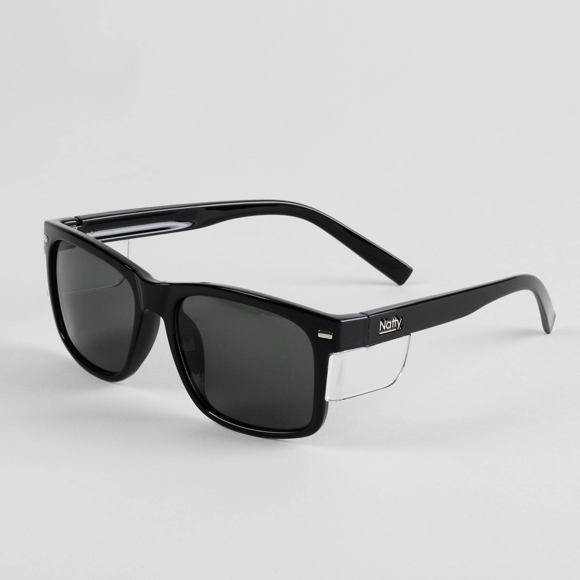 Kenneth Black Frame Prescription Safety Glasses