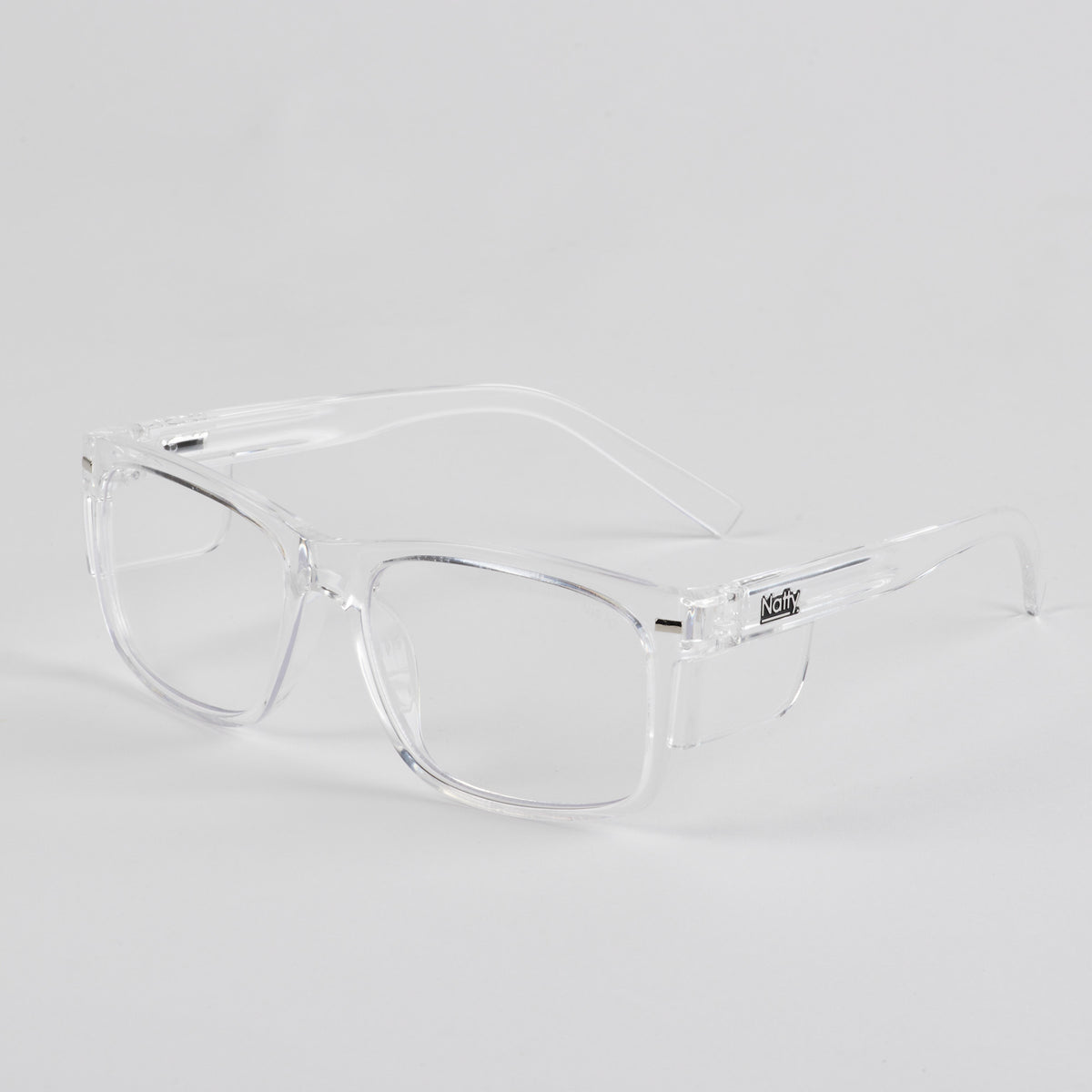 Kenneth Clear Frame / Clear Lens Safety Glasses