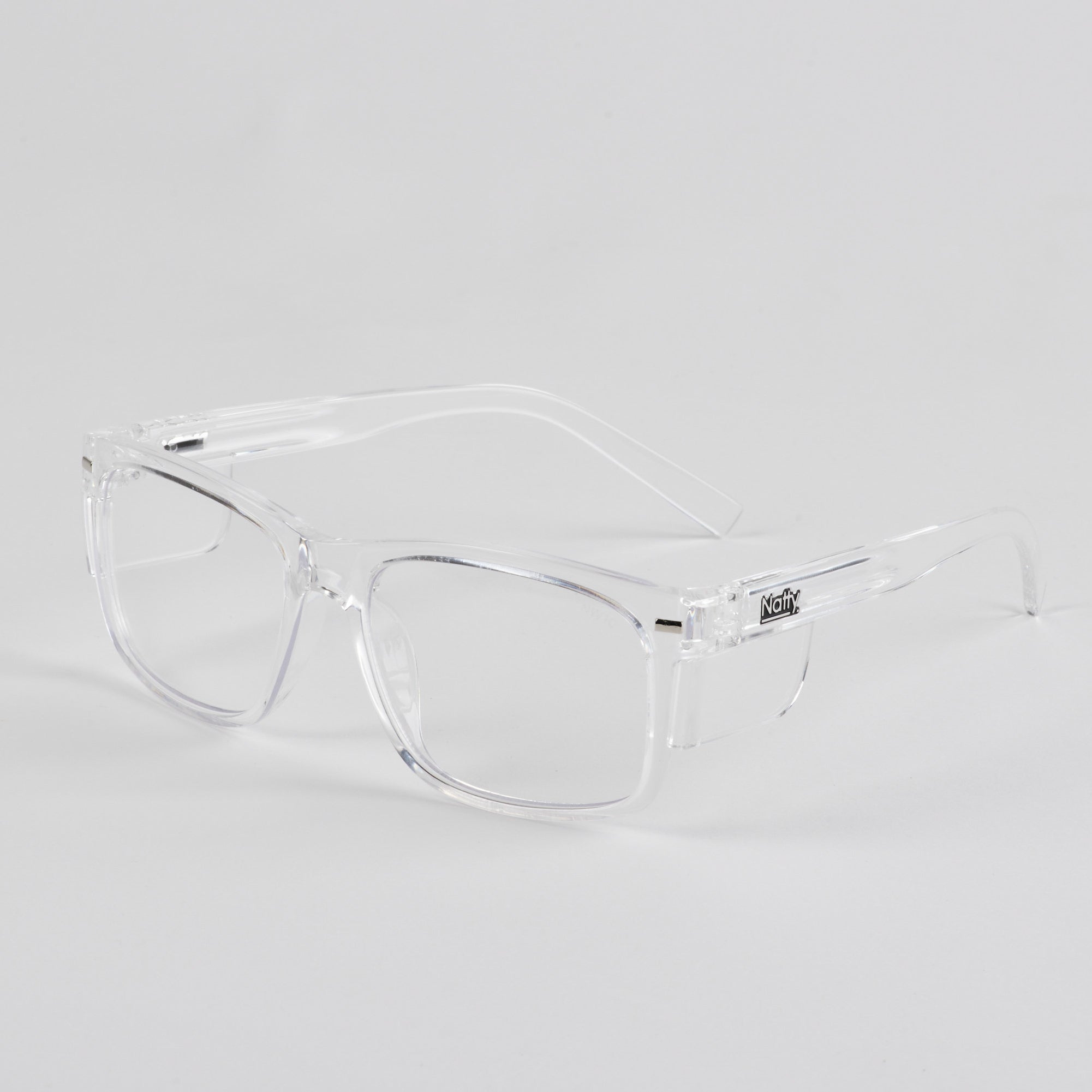 Kenneth Clear Frame / Clear Lens Safety Glasses