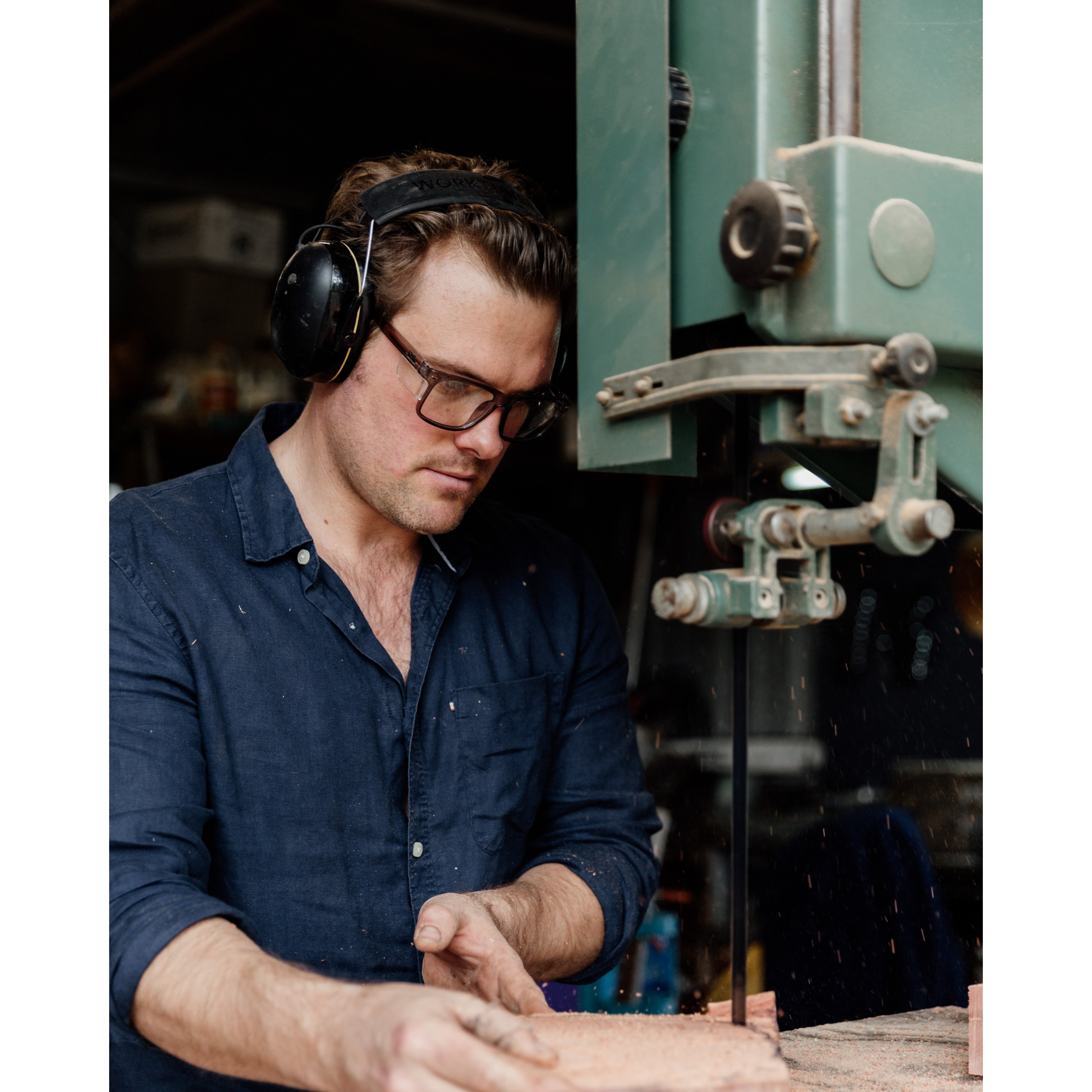 Kenneth Steel / Clear Lens Safety Glasses