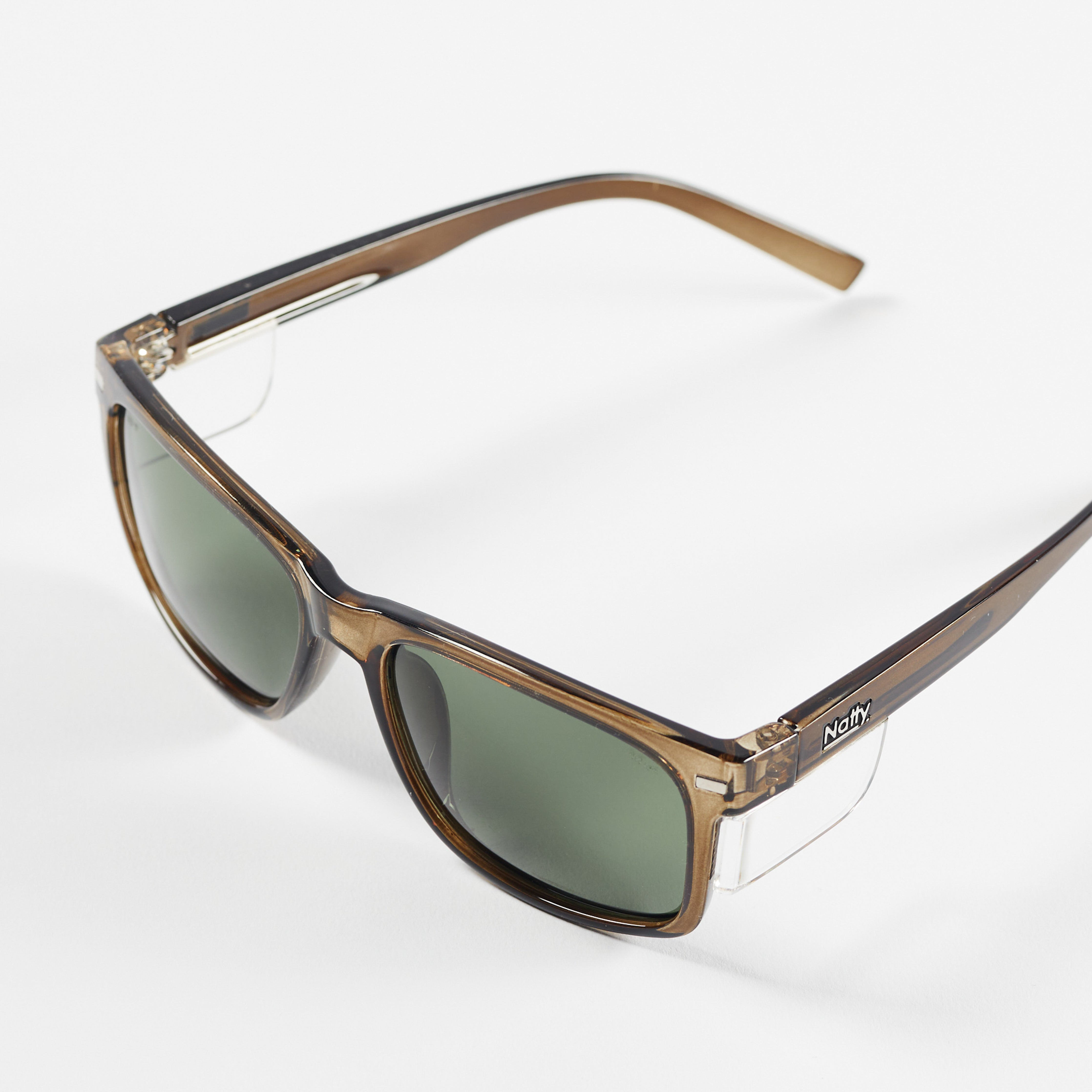 Kenneth Olive Tinted Safety Glasses