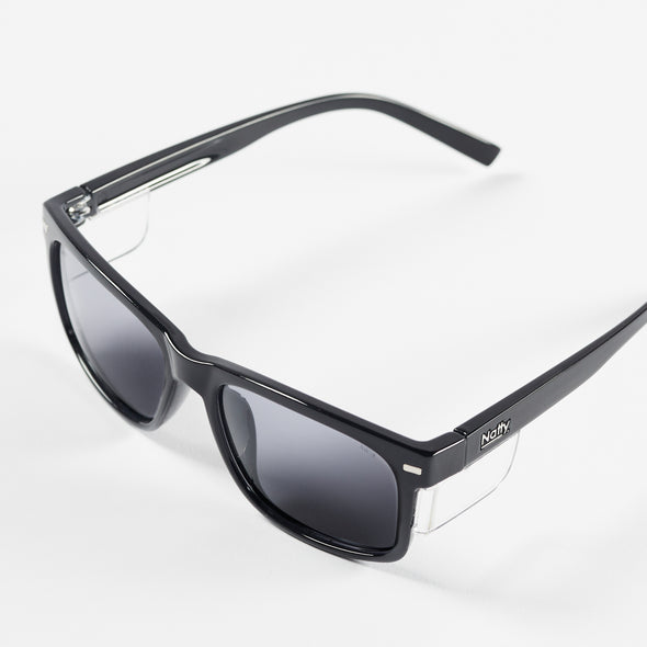 Kenneth Black Photochromic Safety Glasses