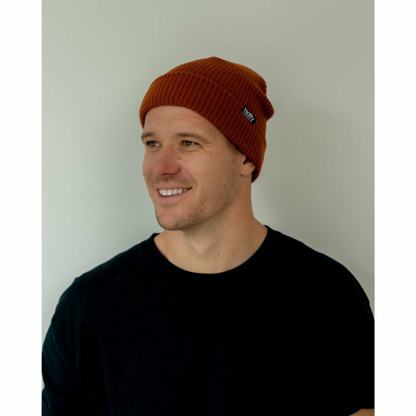 Trade Beanie - Rust