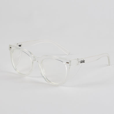 Roys Clear Frame / Clear Lens Safety Glasses