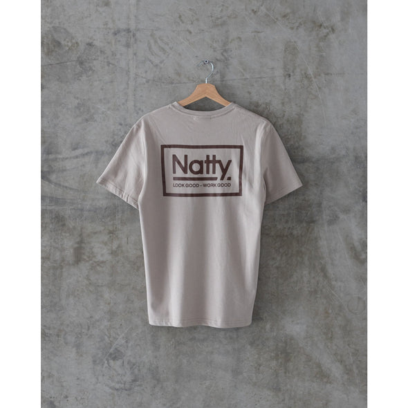 WAREHOUSE SALE: Work Good Tee - Men's Sand