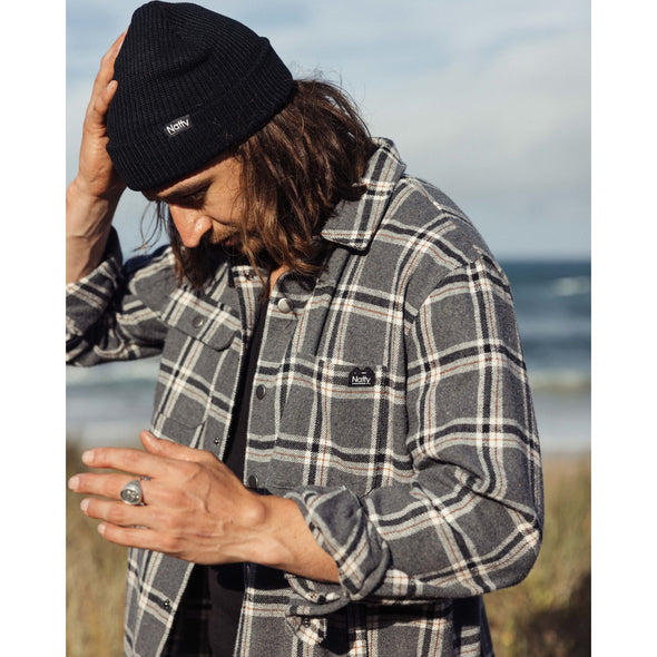 Gray Flannel Shirt/Jacket - Men's
