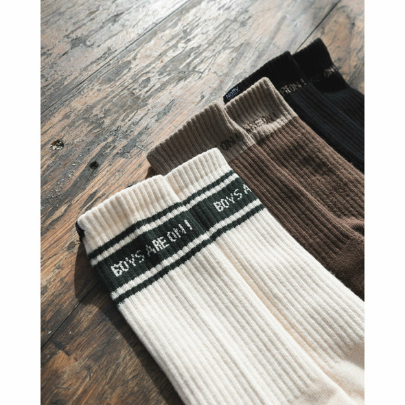 Boys are on! Socks